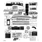 John Deere XUV850D - PC9619 - Labels - ST565253