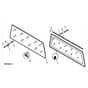 John Deere XUV850D - PC9619 - Rear Windscreen - ST565268