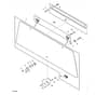 John Deere XUV850D - PC9619 - Rear Windscreen - ST565269