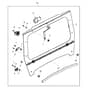 John Deere XUV855D - PC9959 - Glass Windshield - ST563004