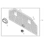 John Deere XUV855D - PC9959 - Rear Screen ( - 060000) - ST563014