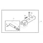 John Deere XUV855D - PC9959 - Front Hitch (060001-) - ST749168