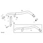 John Deere XUV855D - PC9959 - Exhaust Pipe - ST766090