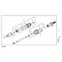 John Deere XUV855D - PC9959 - Front Axle - ST886976