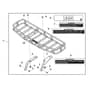 John Deere XUV855E - PC13313 - Front Hood - ST563000