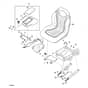 John Deere XUV855E - PC13313 - Seat - ST897537