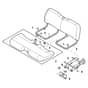 John Deere XUV855E - PC13313 - Bench Seat - ST897561