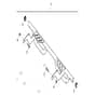 John Deere XUV855M - PC13311 - Rear Bumper - ST910700