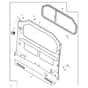 John Deere XUV855M - PC13312 - Rear Panel - ST926554