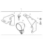 John Deere XUV855M - PC16089 - Projector Light - ST1008841