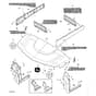 John Deere XUV865E - PC13097 - Hood - ST910698