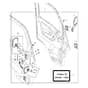 John Deere XUV865E - PC16095 - Side Mirrors - ST921634