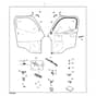 John Deere XUV865E - PC16095 - Canvas Door - ST986934