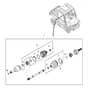 John Deere XUV865M - PC13098 - Rear Axle - ST900659