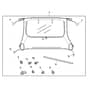 John Deere XUV865M - PC13098 - Canvas Rear - ST917971