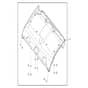 John Deere XUV865M - PC13098 - Headliner Kit - ST919914