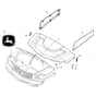John Deere XUV865M - PC16092 - Hood - ST1003102