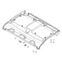 John Deere XUV865M - PC16092 - Headliner ( - 050000) - ST1005224