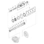 John Deere XUV865R - PC13099 - Clutch - ST902908