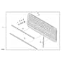 John Deere XUV865R - PC13099 - Rear Panel - ST905190
