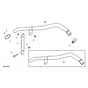 John Deere XUV - PC11574 - Exhaust Pipe - ST766090