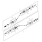 John Deere XUV - PC16757 - Rear Axle - ST1970268