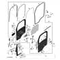 John Deere XUV - PC16758 - Door - ST2022428