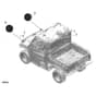 John Deere XUV - PC16759 - Reflector - ST1993708