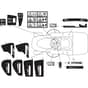 XX 220 HD - 2005 - 299942276/UK - Castel Garden Ride On Mower Labels Diagram