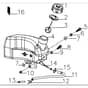 Cobra Y415V - Engine Aug 2022 MX460SPC Fuel Tank Assy Diagram