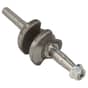 Genuine Loncin LC152F Crankshaft (5/8") - 130290079-0001 - ONLY 1 LEFT - See Note