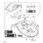 John Deere Z225 - PC9593 - Mower Deck (040001 - ) - ST518403