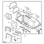 John Deere Z225 - PC9593 - Hopper Top - ST518415