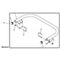 John Deere Z225 - PC9593 - Rear Bumper - ST518433