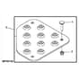 John Deere Z225 - PC9593 - Footrest Extension - ST518435