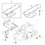 John Deere Z225 - PC9593 - Mounting Brackets (060001 - 100000) - ST551821