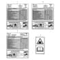John Deere Z335E - PC12788 - Lables ( - 060000) - ST869877