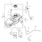 John Deere Z425 - PC9594 - Fuel Tank (100001 - ) - ST516466