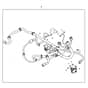 John Deere Z425 - PC9594 - Chassis Wiring (100001 - 120000) - ST516490