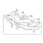 John Deere Z425 - PC9594 - Leaf Deflector - ST516557