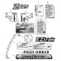John Deere Z425 - PC9594 - Labels (060001 - 080000) - ST516591
