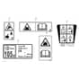 John Deere Z515E - PC13913 - Labels - ST1010229