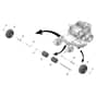 John Deere Z515E - PC13913 - Gauge Wheels - ST1064423