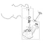 John Deere Z545R - PC13916 - Fuel Tank - ST1007830