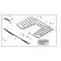 John Deere Z545R - PC13916 - Foot Mat - ST1012222