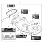 John Deere Z545R - PC13916 - Mower Deck - ST1014070