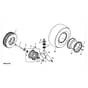 John Deere Z645 - PC10431 - Wheel - ST515130
