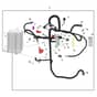 John Deere Z645 - PC10431 - Wiring Harness (120001 - 150000) - ST675849