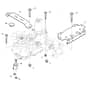 John Deere Z645 - PC10431 - Mounting Brackets (130001 - ) - ST740110