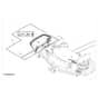 John Deere Z740R - PC13621 - Discharge Chute (030001 - ) - ST1015257
